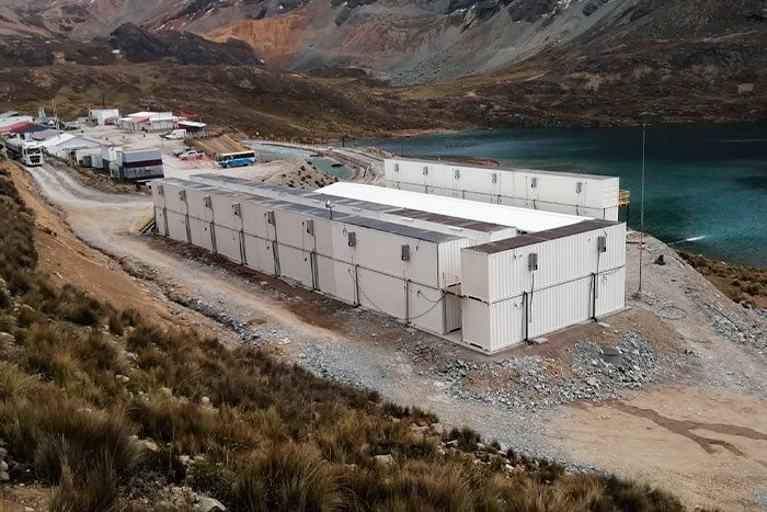 Contenedor transformado en vivienda