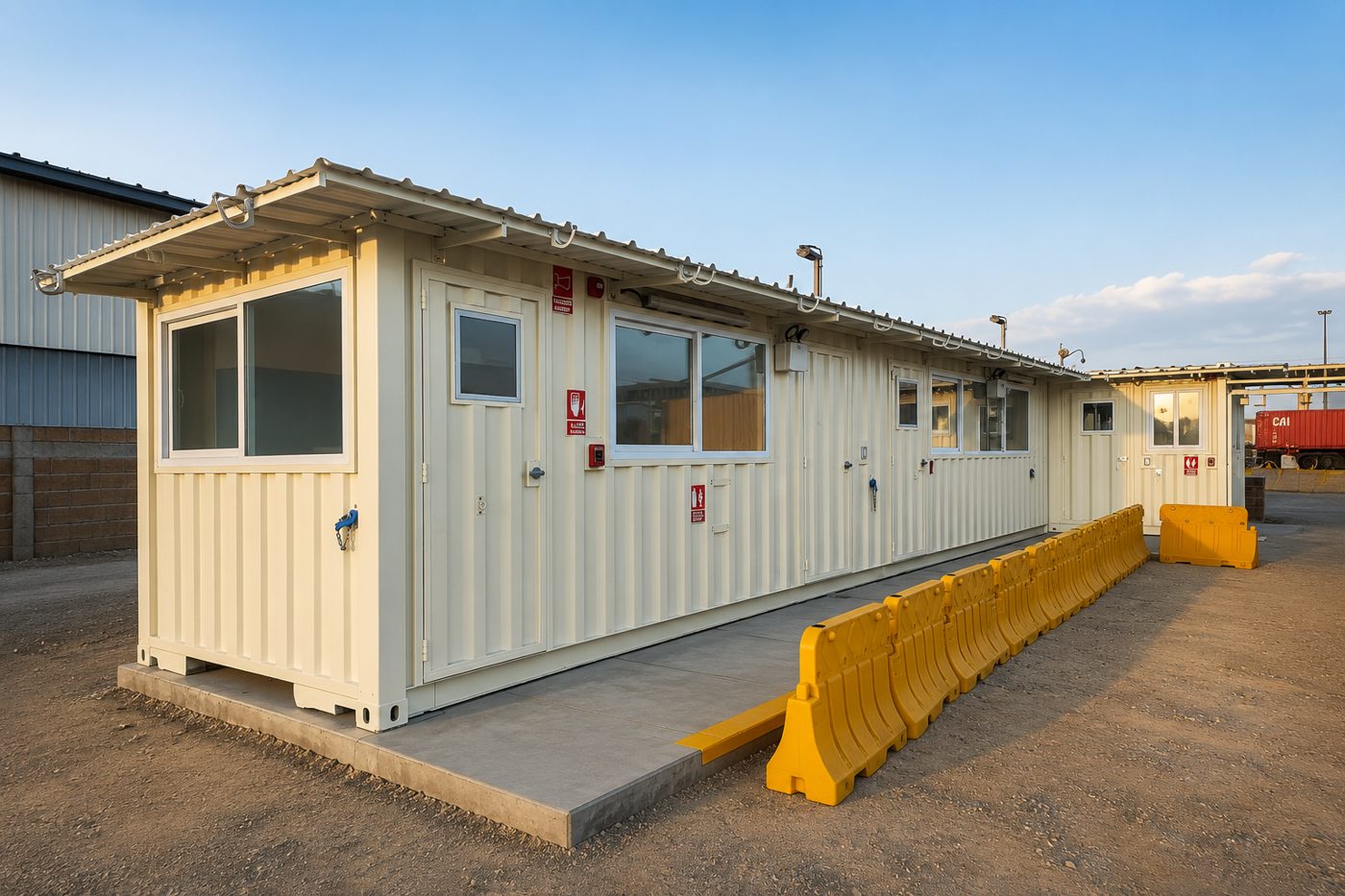 Proyecto de caseta de seguridad modular